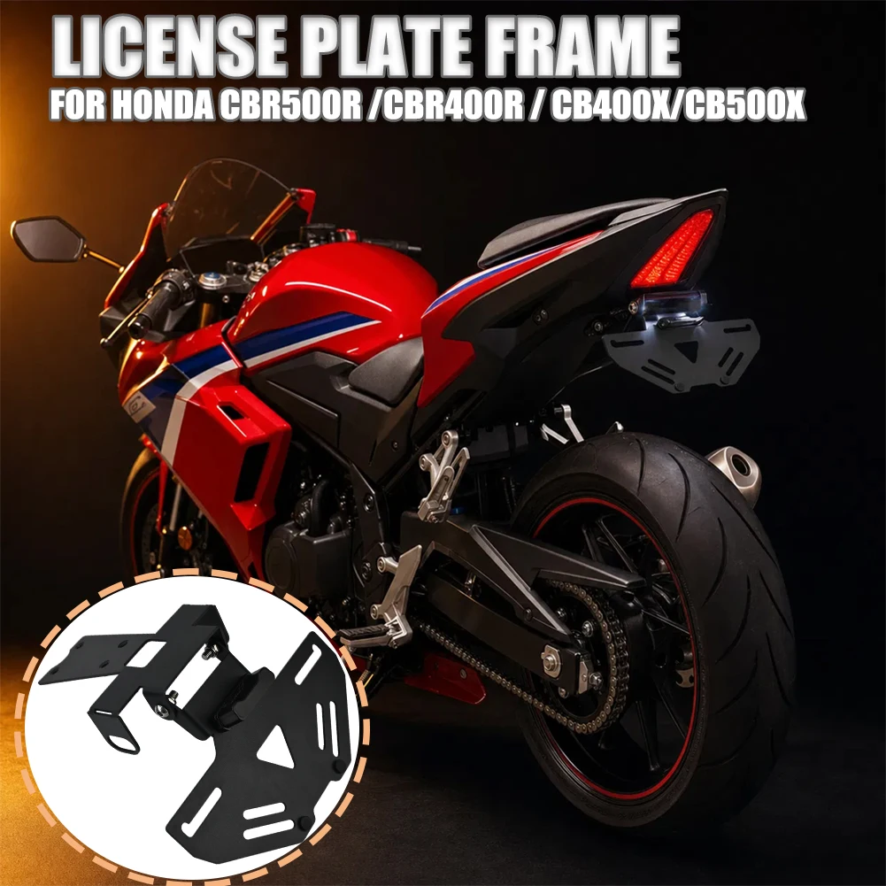 

For HONDA CBR500R CBR400R CB400X CB500X Motorcycle License Plate Holder CB500 Hornet Fender Eliminator short tail CBR 500R 400R