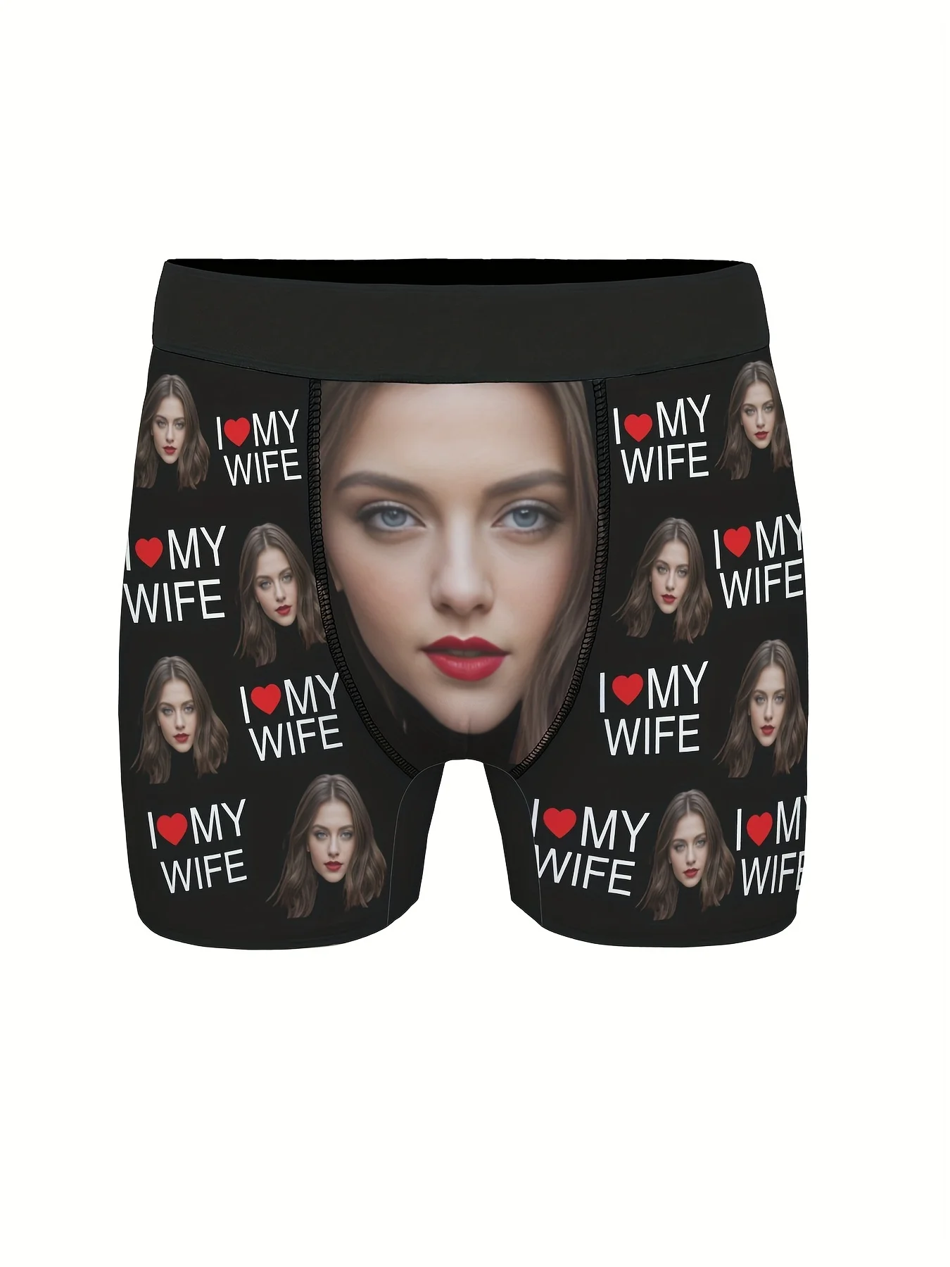Custom Underwear, Men'S Underwear, Personalized Photo Underwear, Gifts, Novelty Underwear with Face Swap for Fun