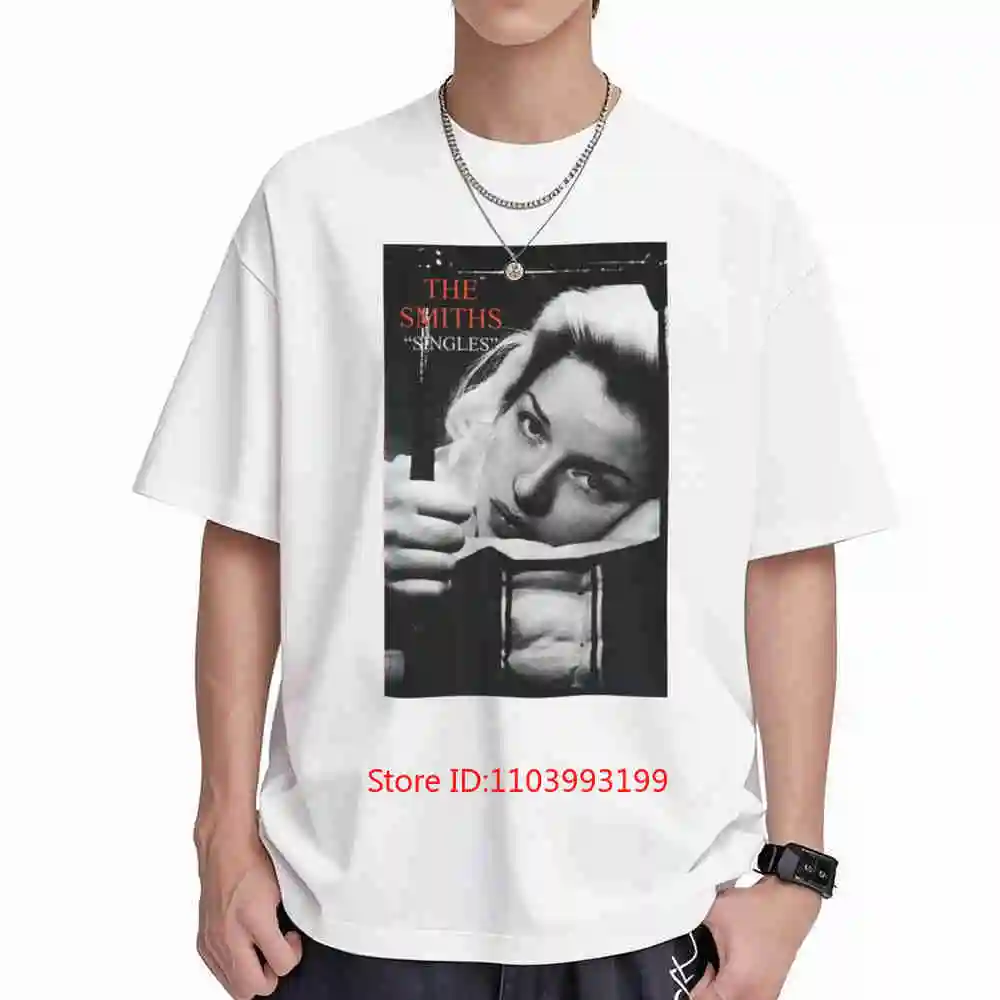 The Smiths Singles 1995 Morrissey Marr Indie Short Sleeve Tee 100% Cotton T-Shirt