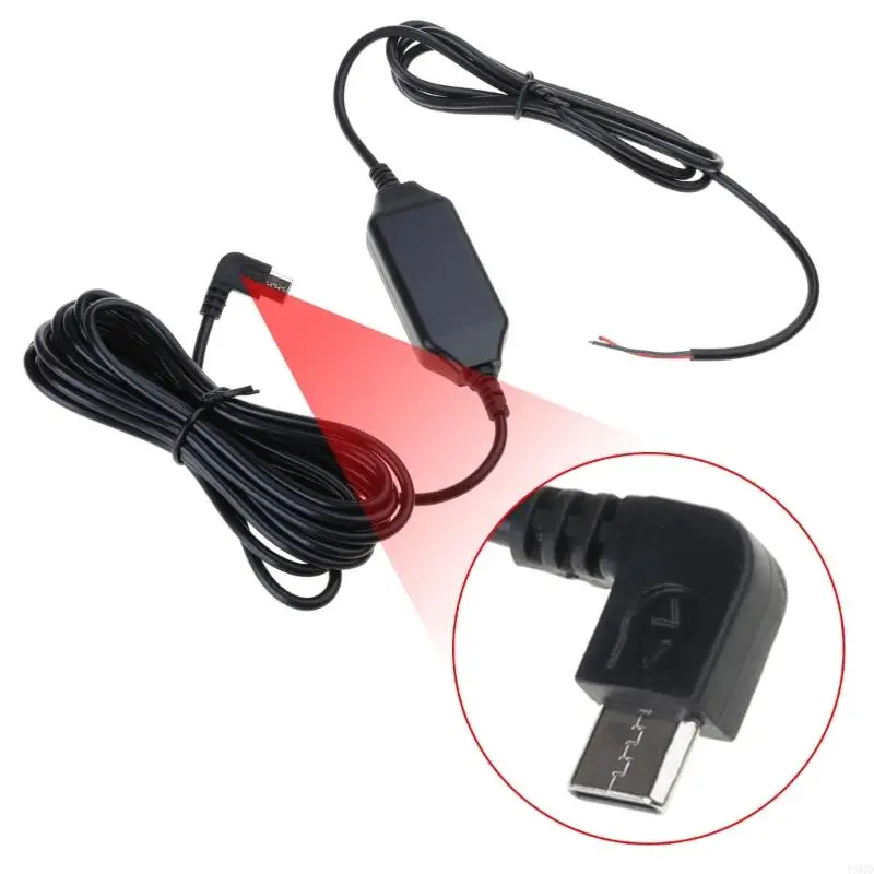 2025 شاحن سيارة جديد لـ CAMS GPS 12V24V إلى 5V2A النوع C CONTRATION CONNECTION