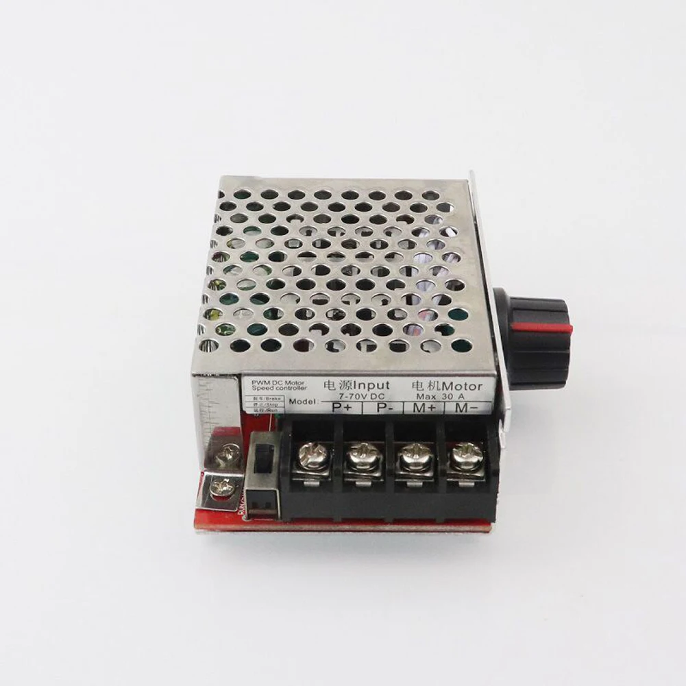 

7-70V PWM DC 30A Motor Speed Control Regulator 12/24/48/60 V Adjustable Motor Speed Controller Motor Speed Controller Switch