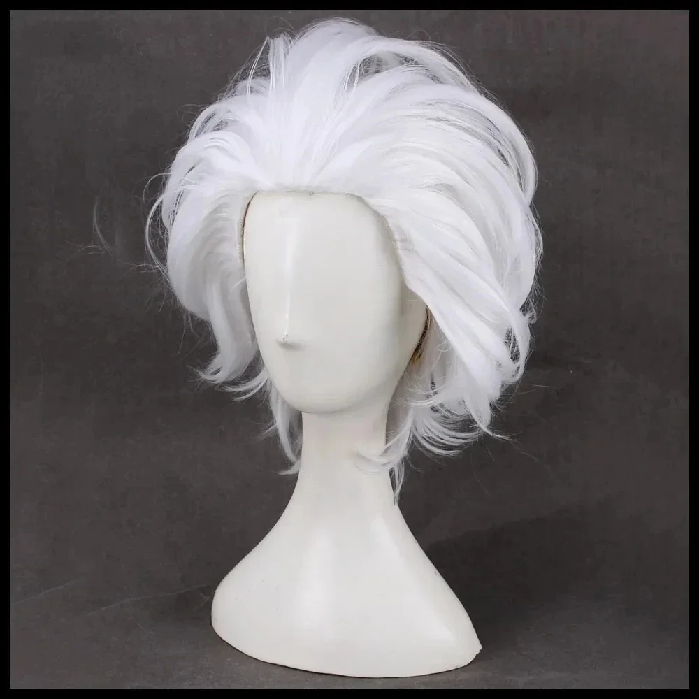 

Ursula Cosplay Wig The little Mermaid White Short Hair for Adult Heat Resistant Synthetic Cosplay Wigs