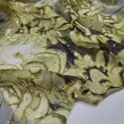 On Sale Silk Cotton Fabric Seda Metallic Jacquard DIY Dirac Dress Cloth Scarf Material