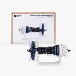 For Bambu Lab Jet Engine Model Components Kit 006 3D Prints from Bambu Maker World Hardware Components for Jet Engine Model