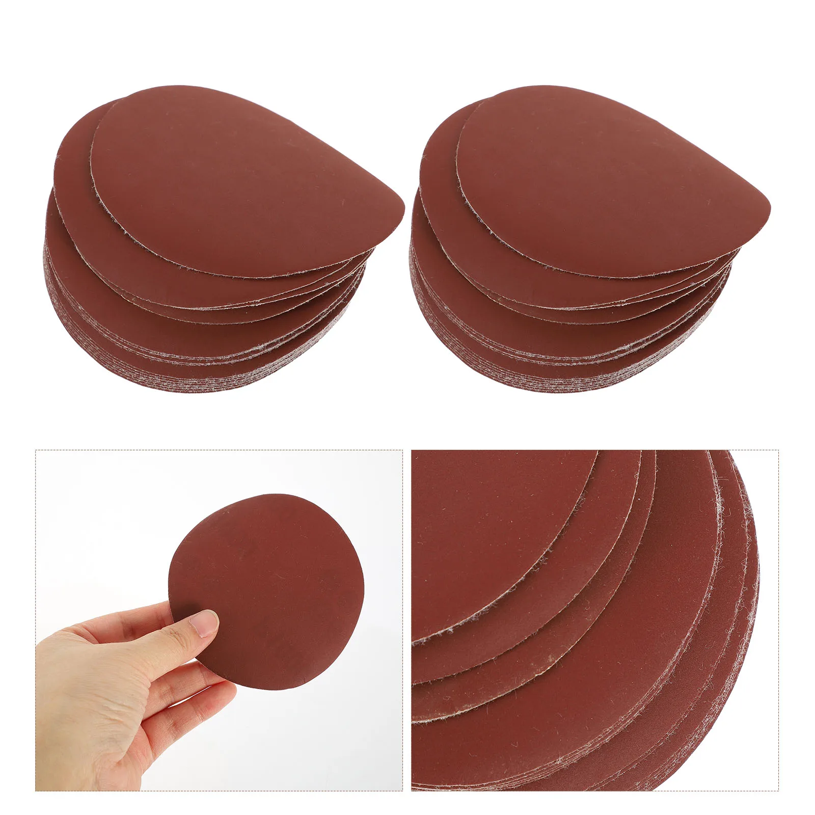 

Round Polishing Sandpaper Sheets Bowling Sandpaper Mat Multi-Purpose Abrasive Cleaning Tool niture Grinding Sanding