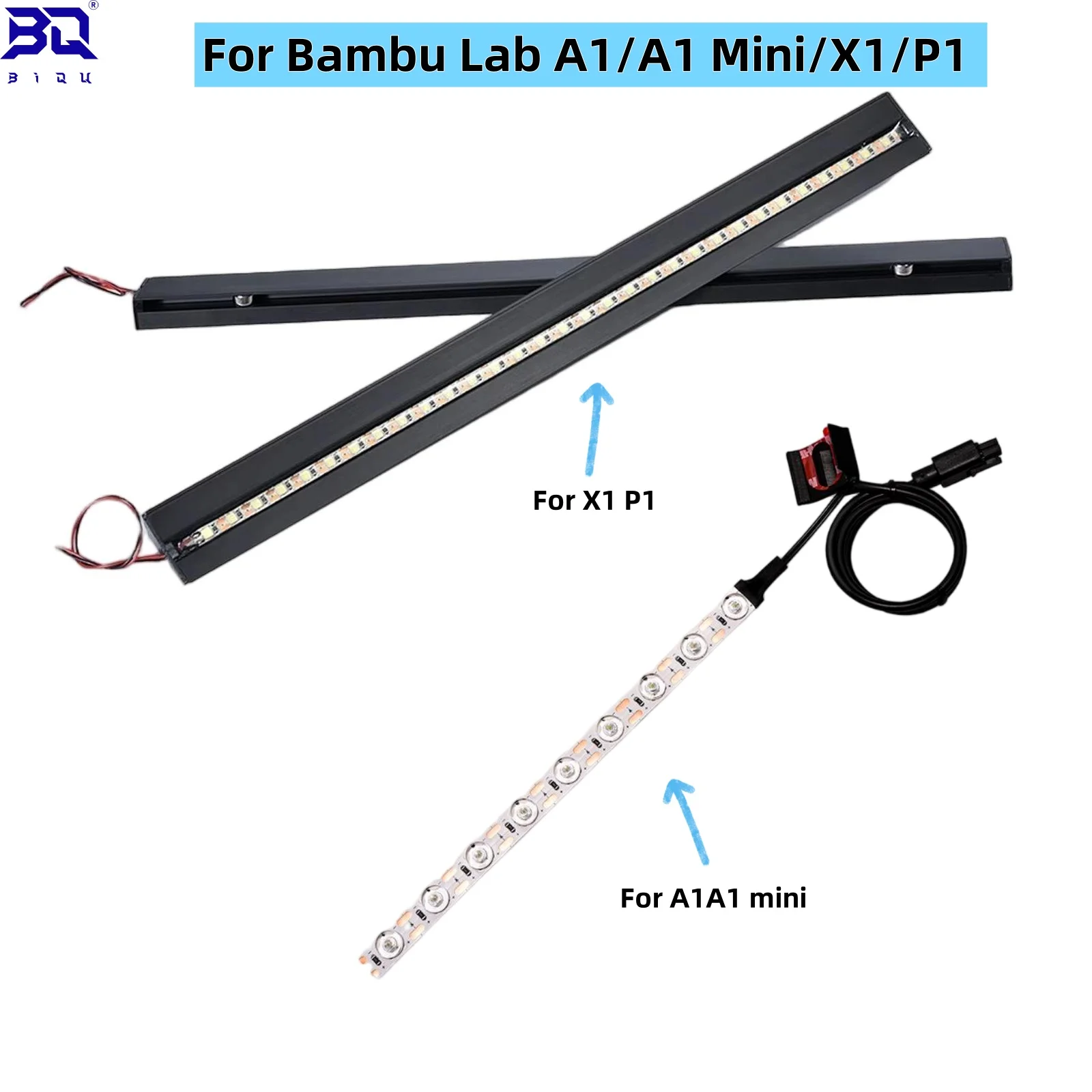 

BIGTREETECH Panda Lux LED Light Bar Upgrade Kit High Brightness Lighting Magnetic Install for Bambulab P1/X1 3D printer Parts