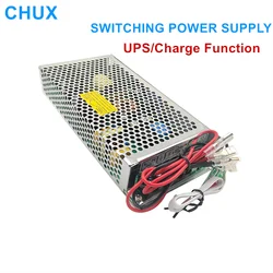 CHUX 180W Switching Power Supply 12V 24V Monitor Universal AC DC  UPS/Charge Function Input 110/220v Battery Charger SC180W