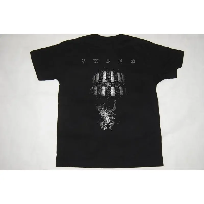 Swans Band For Friends Black T Shirt Cotton All Size JH389
