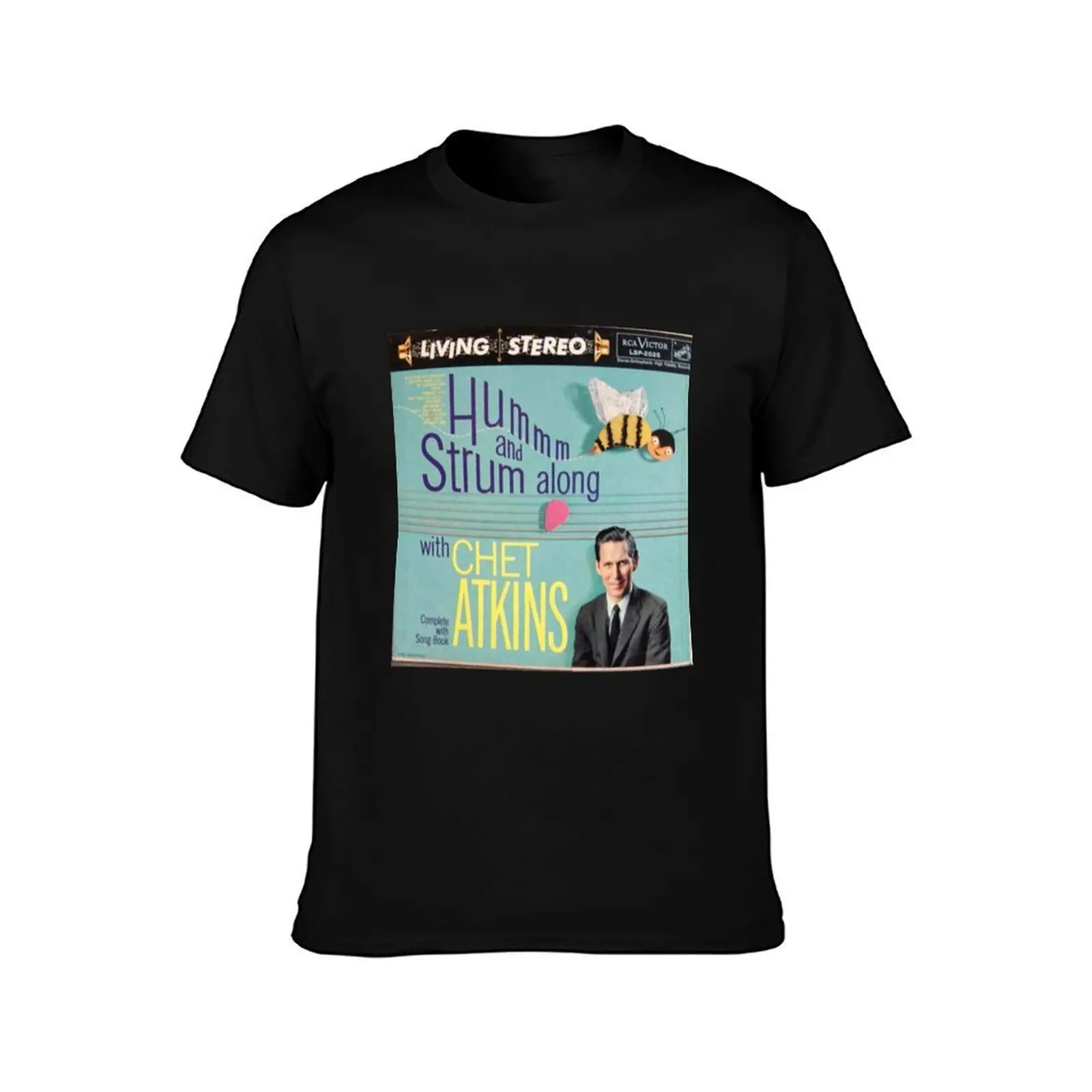 Hum & Strum with Chet Atkins T-Shirt t shirts cotton 100% T-Shirt