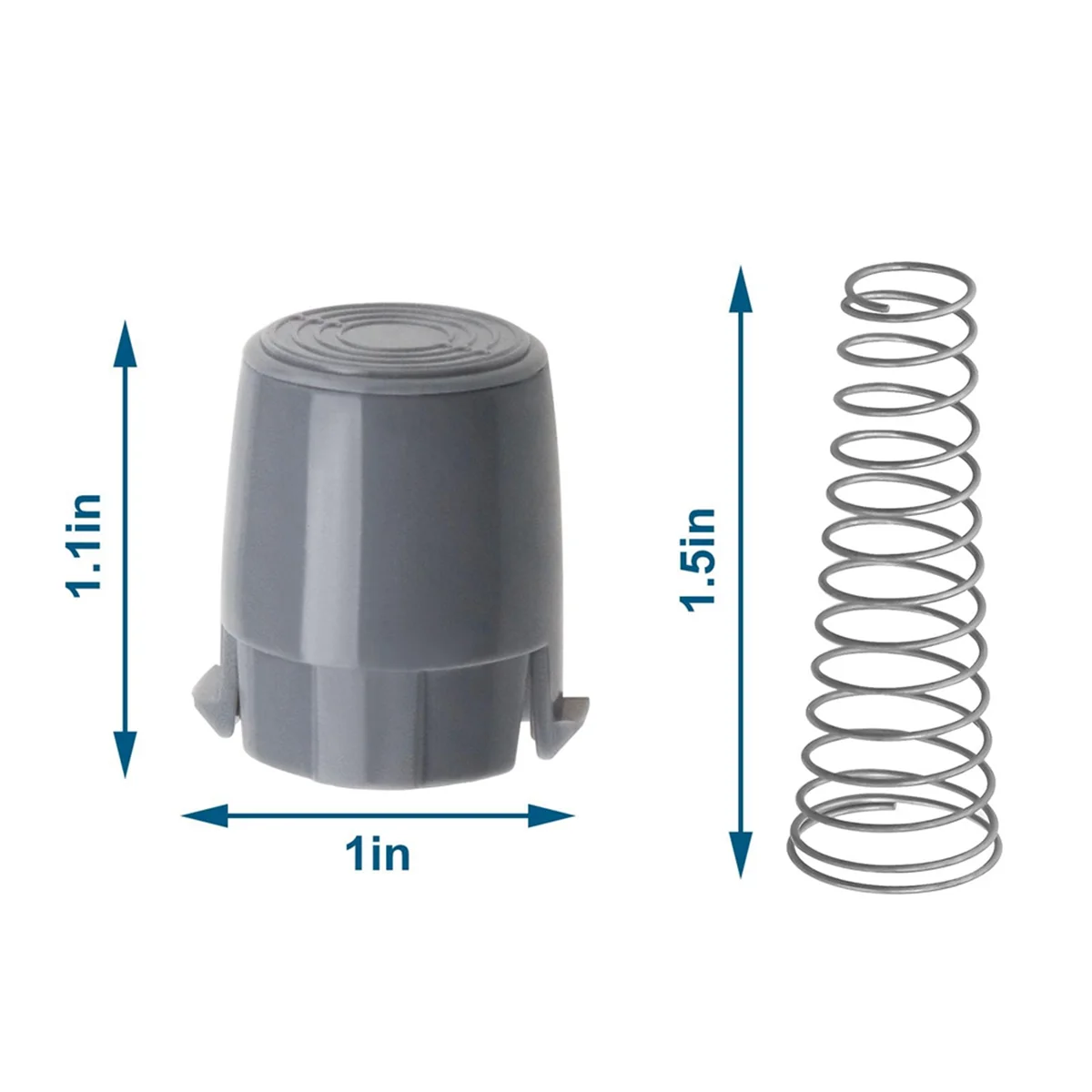 Y21A 2 stuks magnetische deurplunjer vervangend onderdeel AGM 73610701   voor LG Kenmore Wasmachine Vervangt AP 5331994   AGM 73610702