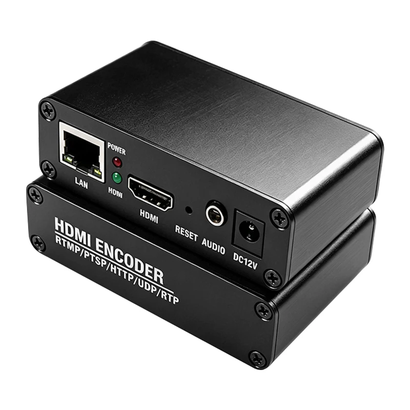 HDMI to IP Video Encoder H.265 H.264 Mini Live device for IPTV System Integration SRT RTSP RTMP