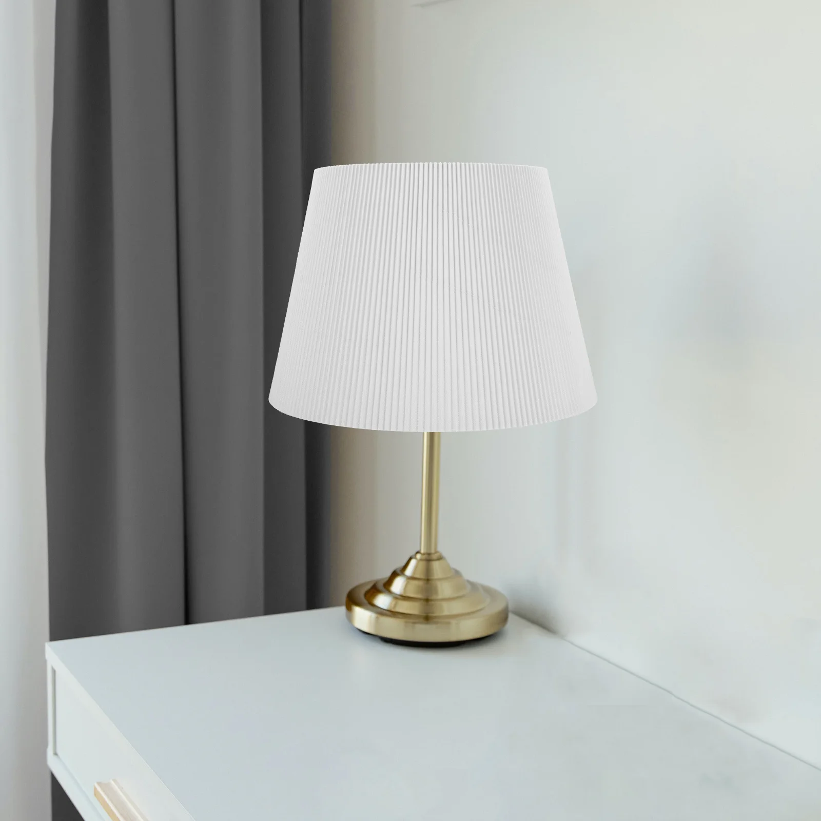 

Fabric Lamp Shade Replacement For Desk Floor Table Lamp Soft Light Decorative Cover Sturdy Cloth Lampshade