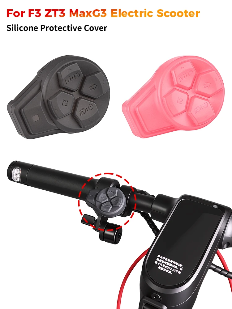 Schutzabdeckung für den Drehknopfschalter des Segway ZT3/ZT3 Pro F3 F3 Pro Max G3 Elektrorollers, Gehäuse für den Blinkerschalter und den Schalter für das Tachometer.