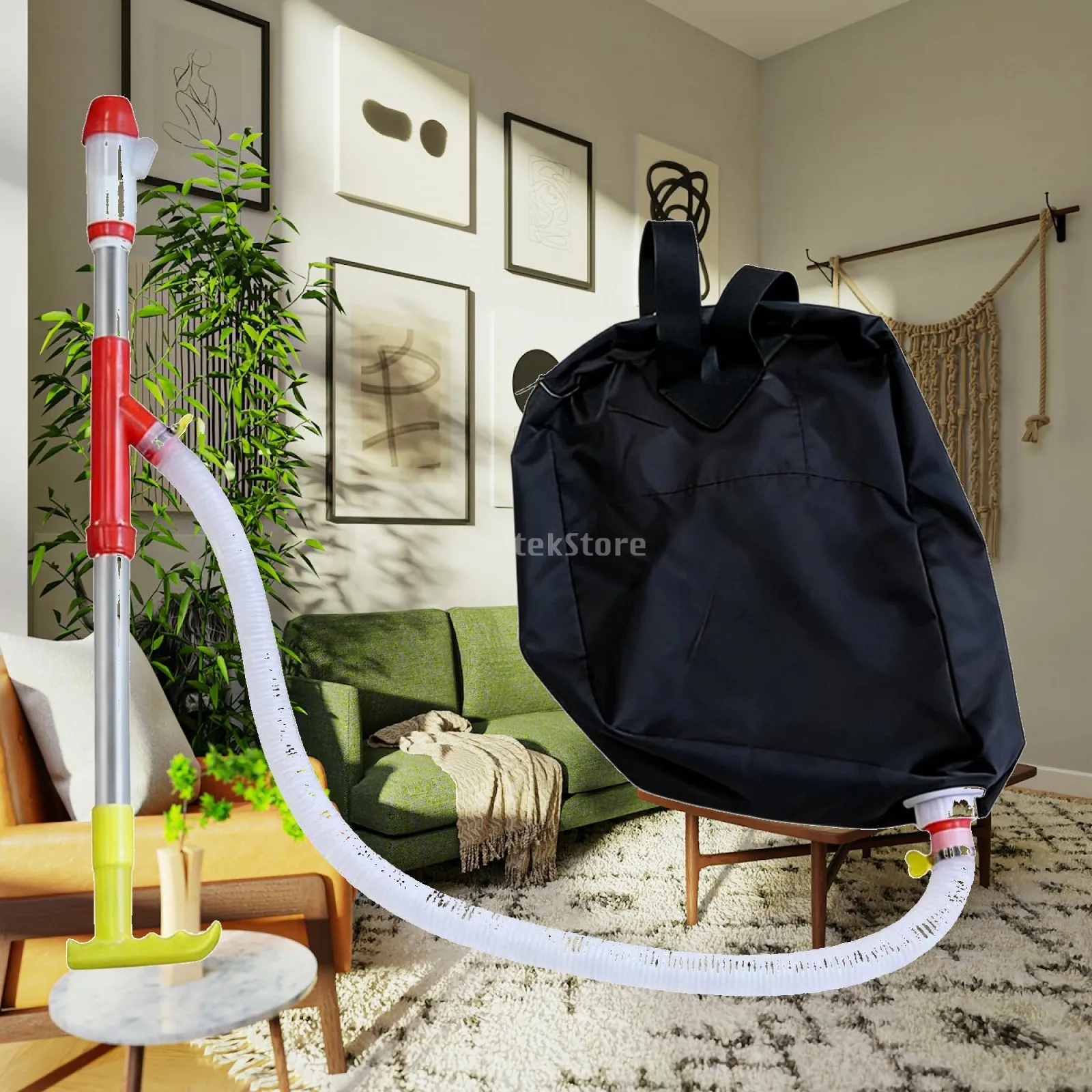 Fertilizer Spreader Backpack Large Capacity Manure Applicator Dispenser Granular Distributor for Lawn Garden Trees