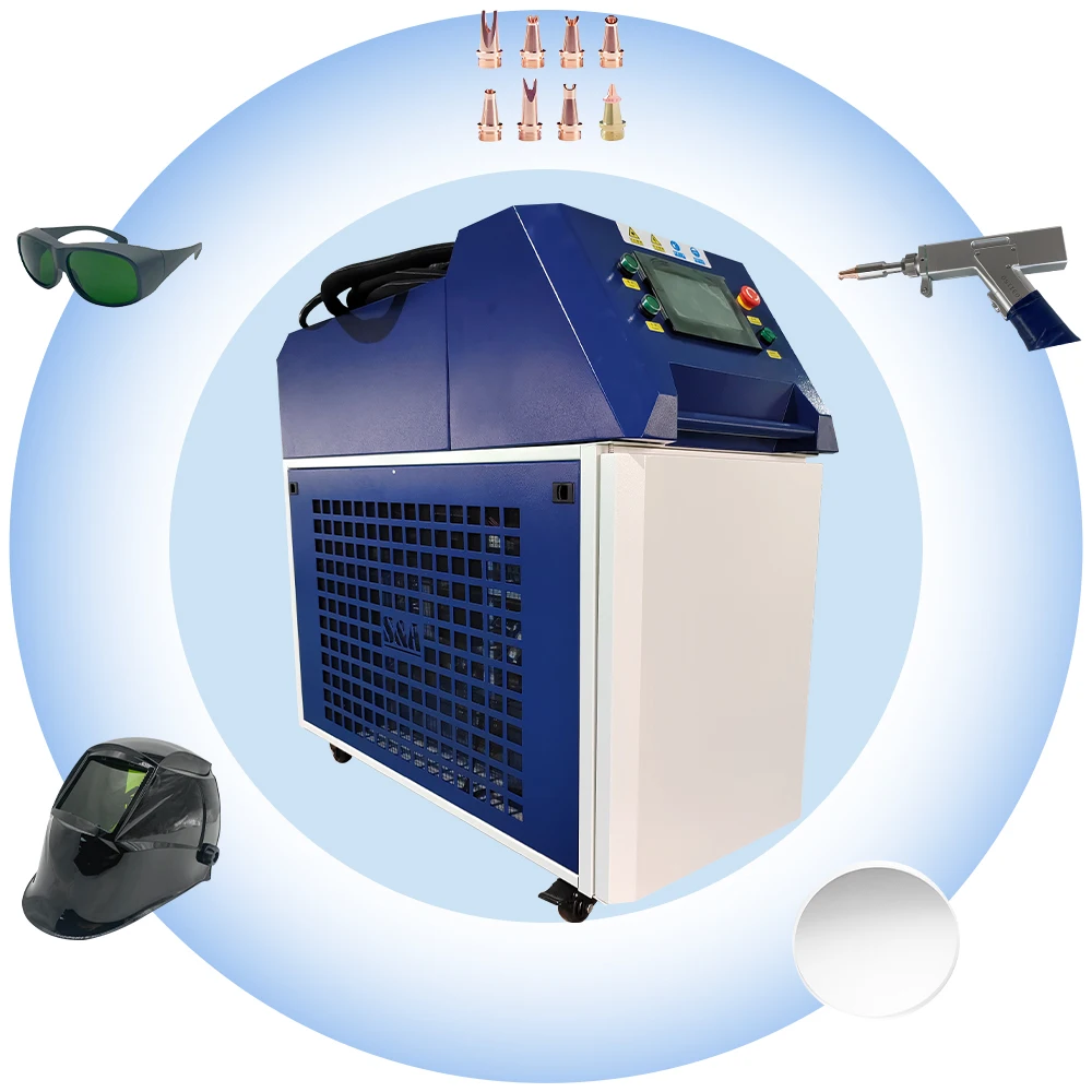 

Laser Continuous Cleaning 1500w 2000w Laser Welder Handheld Fiber Laser for Rust Removal Paint