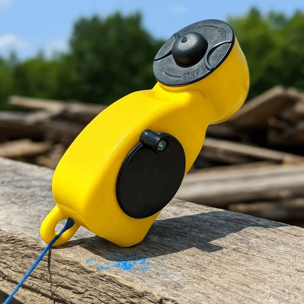 

Chalk Lines Ink Fountain Woodworking Tool Self-winding Reel Wear-resistant Cotton Rope Manual Ink Marker Long Thread