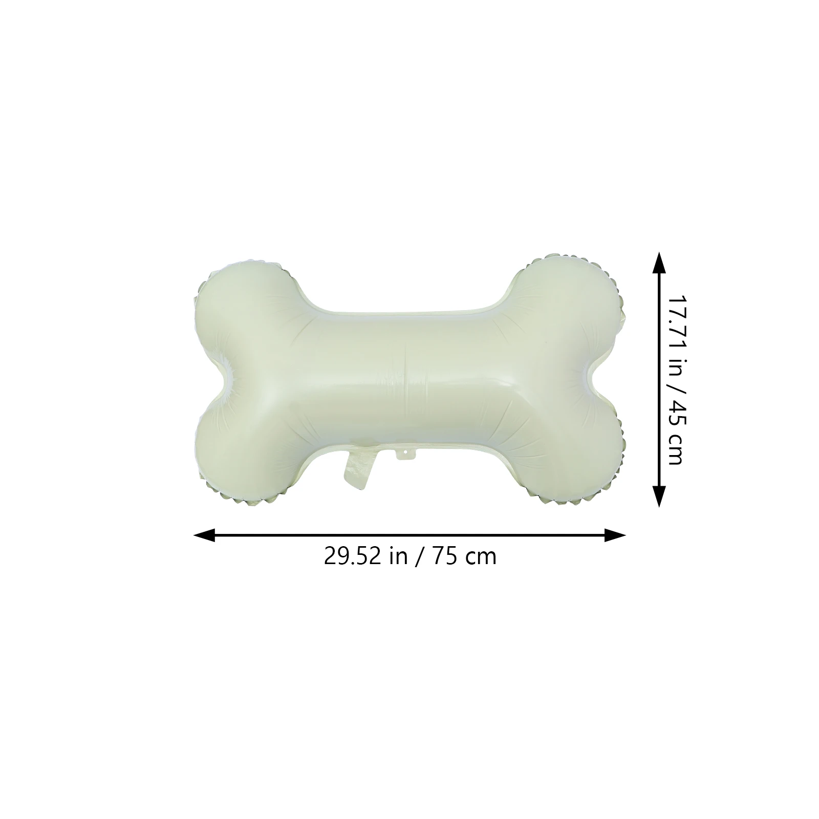 

1 set Bone Shaped Balloons Dog Paw Balloons Bright Color Safe Premium Material Pet Birthday Party Home Bar Club Decor