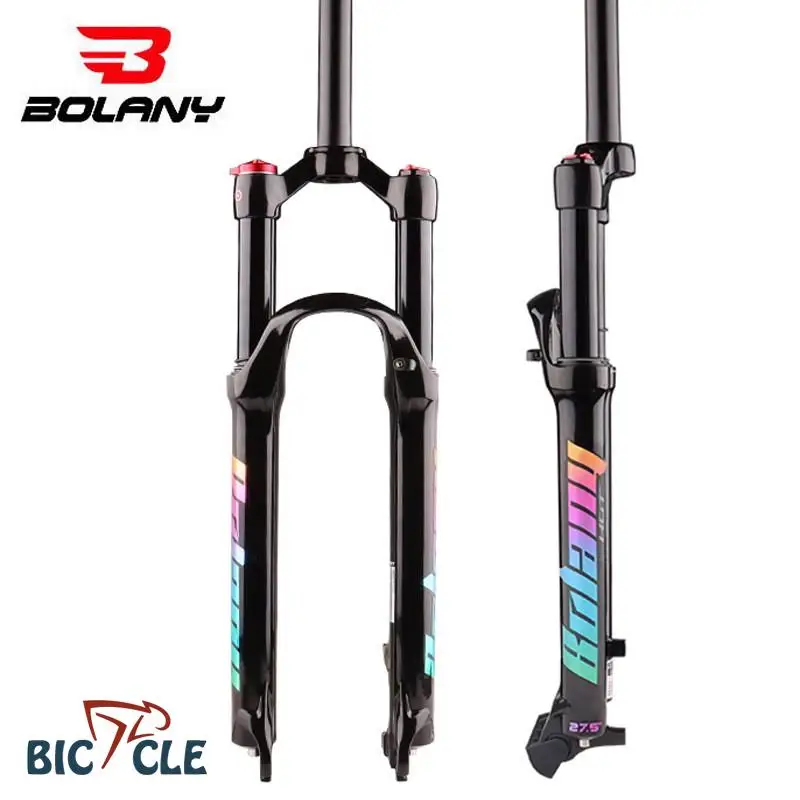 

Mountain Bike Front Fork 26 27.5 29 inch Bicycle Accessories Manual Magnesium Alloy Shock Absorber Pneumatic Bicycle Front Fork