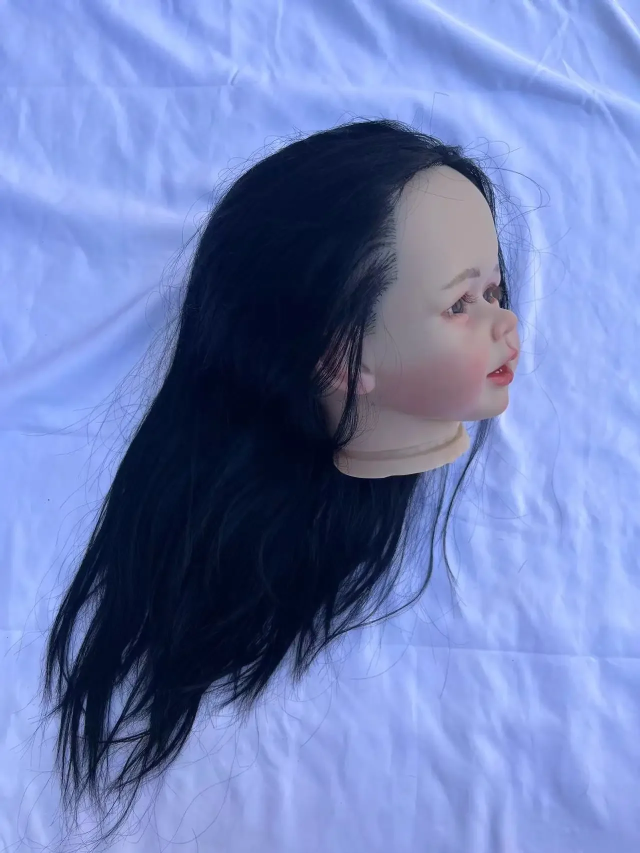 DLS personalizado suministro limitado 28 pulgadas Reborn Baby Doll Bonnie con pelo enraizado a mano Kit pintado DIY parte fotos reales