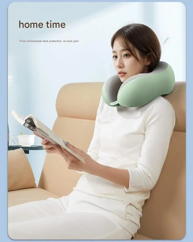 

Memory foam U-shaped pillow, travel neck pillow, airplane sleeping pillow, neck pillow, cervical spine neck pillow, toilet stool