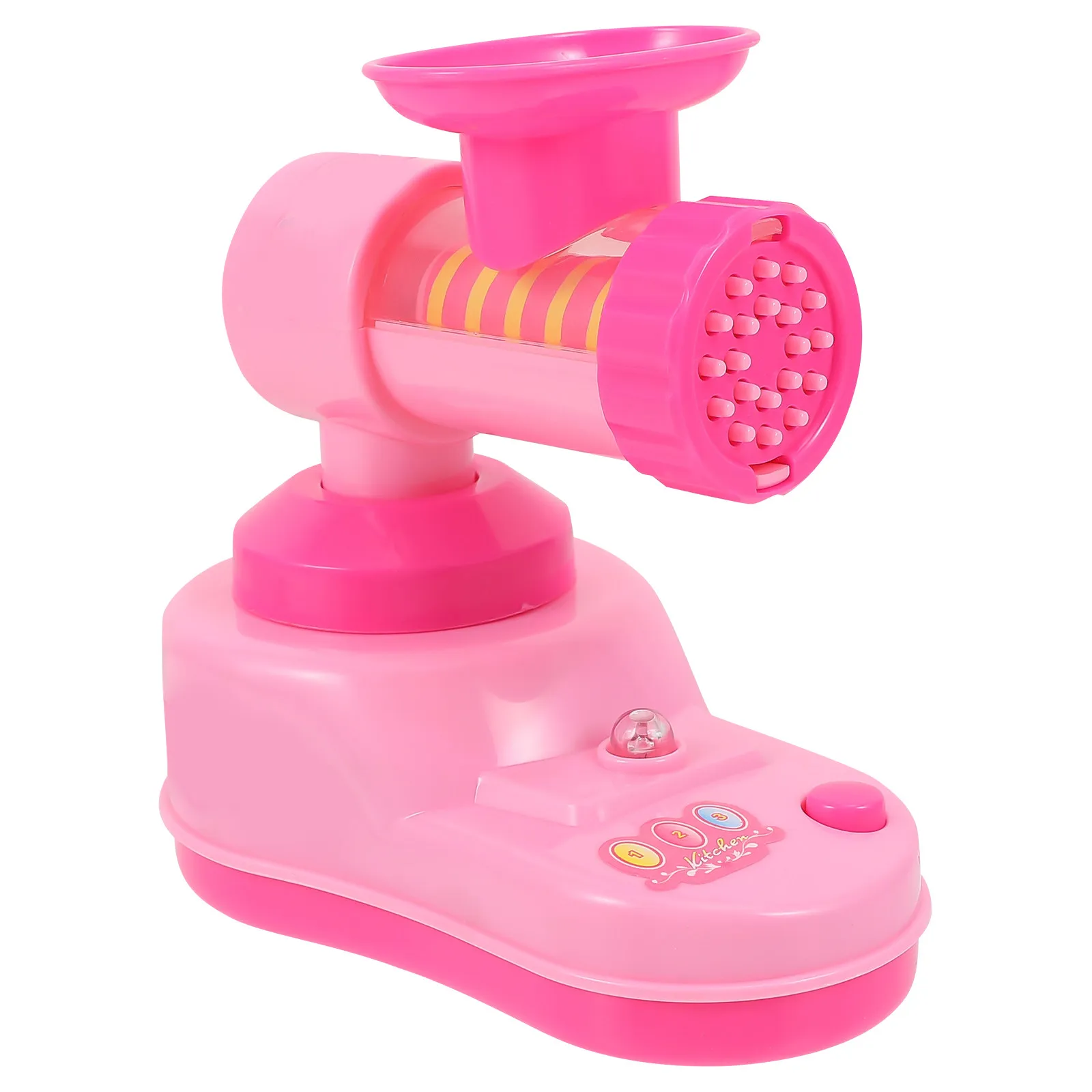 1Pcs Educational Simulated Meat Grinder Plastic Kitchen Cooking Role Playing Appliance Creative Play House Supply