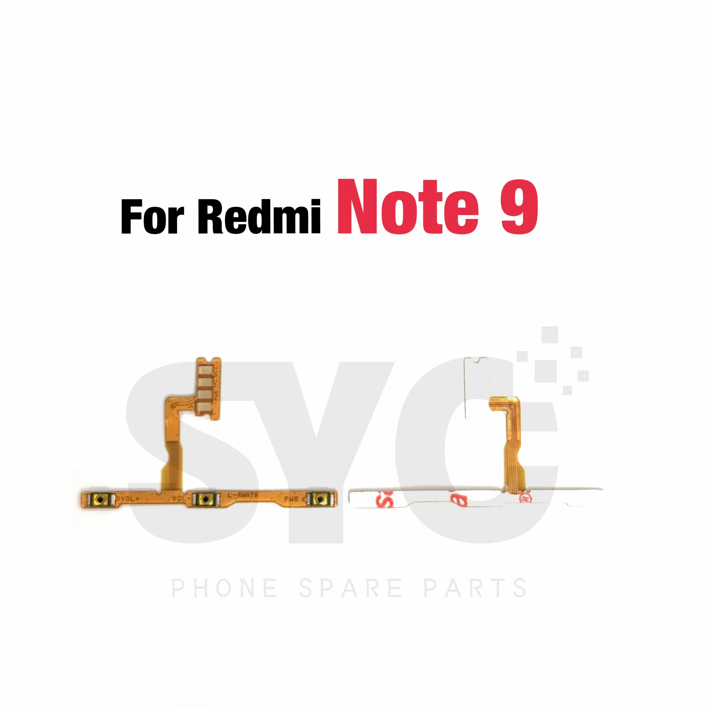 1Pcs ใหม่สําหรับ Xiaomi Redmi หมายเหตุ 7 8T 9 10 11T 12 Pro PLUS 4G 5G ปริมาณปุ่ม FLEX CABLE อะไหล่ซ่อม