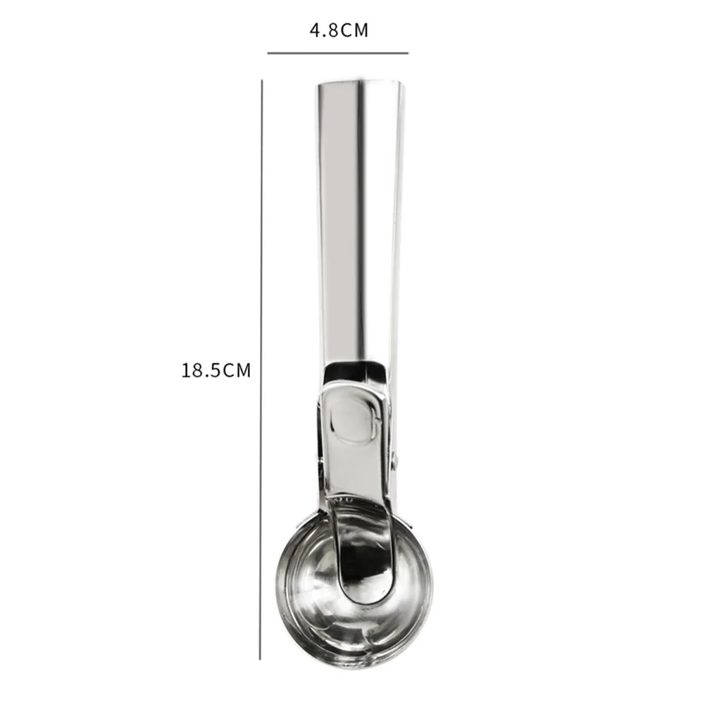 Ball Scoop Dual-Purpose Scoop For Fruit Presentation Ergonomic Handle Precision Scooping Sturdy Construction For Desserts
