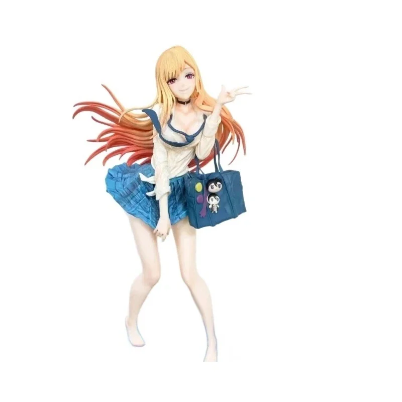 DressUp Darling Kitagawa Marin Scale Painted Figurines Marin Pvc Statue Figurines  Desktop Collection Models