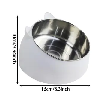 Heat Pet Bowl Food Winter Heated Feed Cage Bowl Constant Temperature Heating Thermostat Dog Basin Cat Electric Bowl 6
