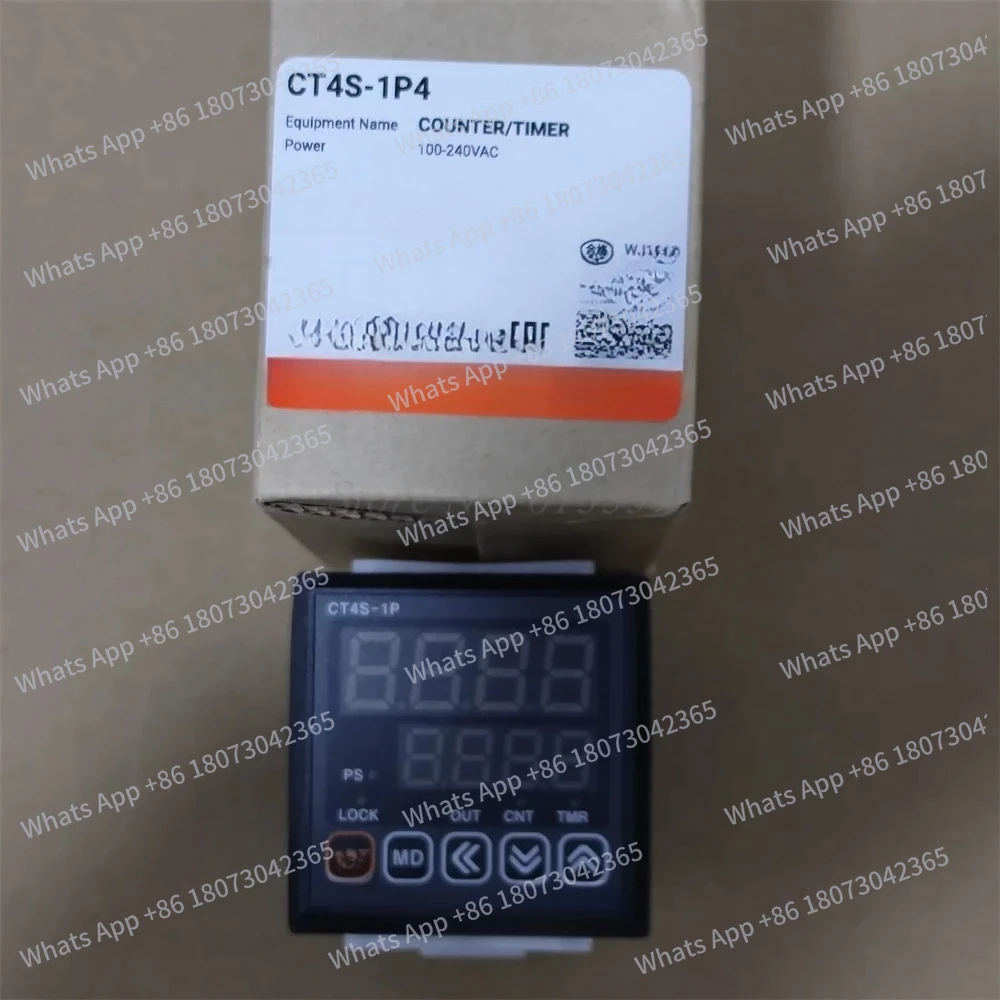 

1 шт. CT4S-1P4 100-240В переменного тока, новый оригинальный таймер-счетчик Autonics