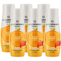 SODASTREAM Syrup Set SODASTREAM Orange Mango Sugar Free 6x440ml