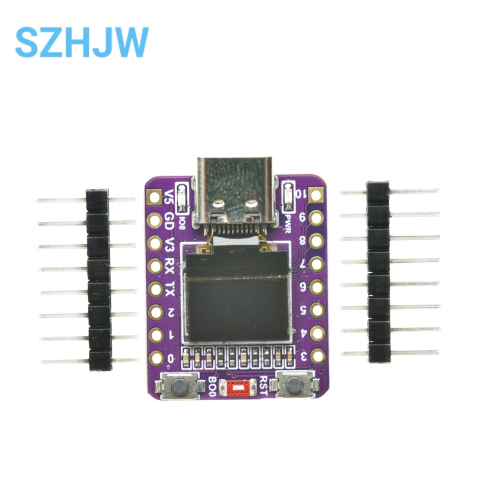 ESP32-C3 OLED Development Board With 0.42 Inch OLED Module Ceramic Antenna Wifi Bluetooth ESP32 Supermini Development Board