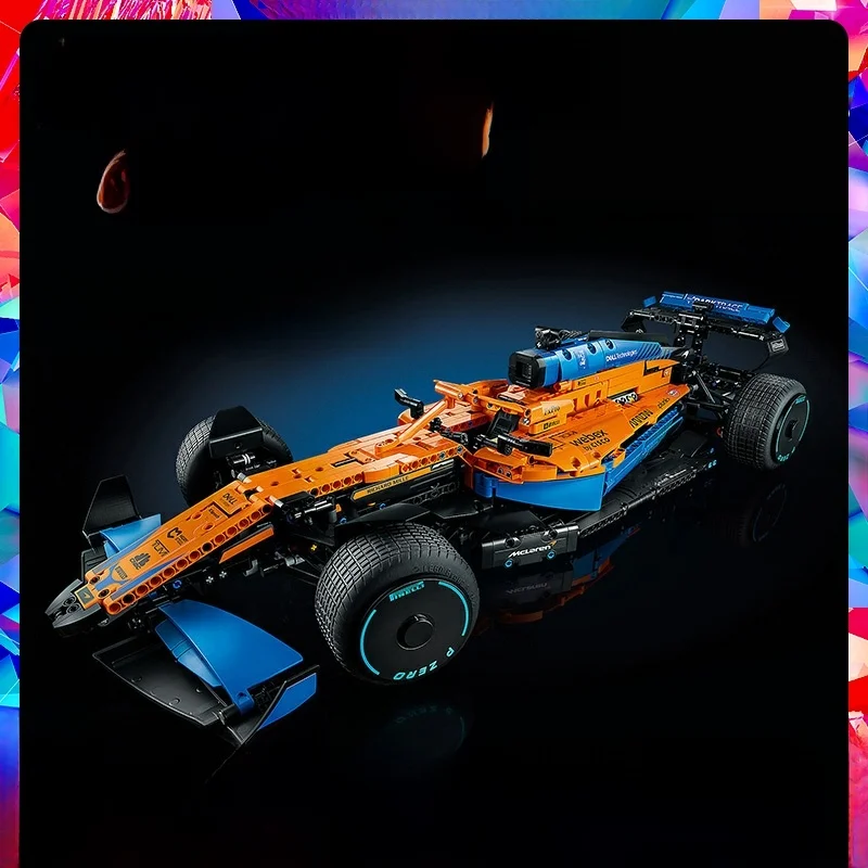 

McLaren F Racing Car Building Blos Высокочастотная сборная игрушка для мальчиков Экональный пластиковый комплект модели Китайский производитель