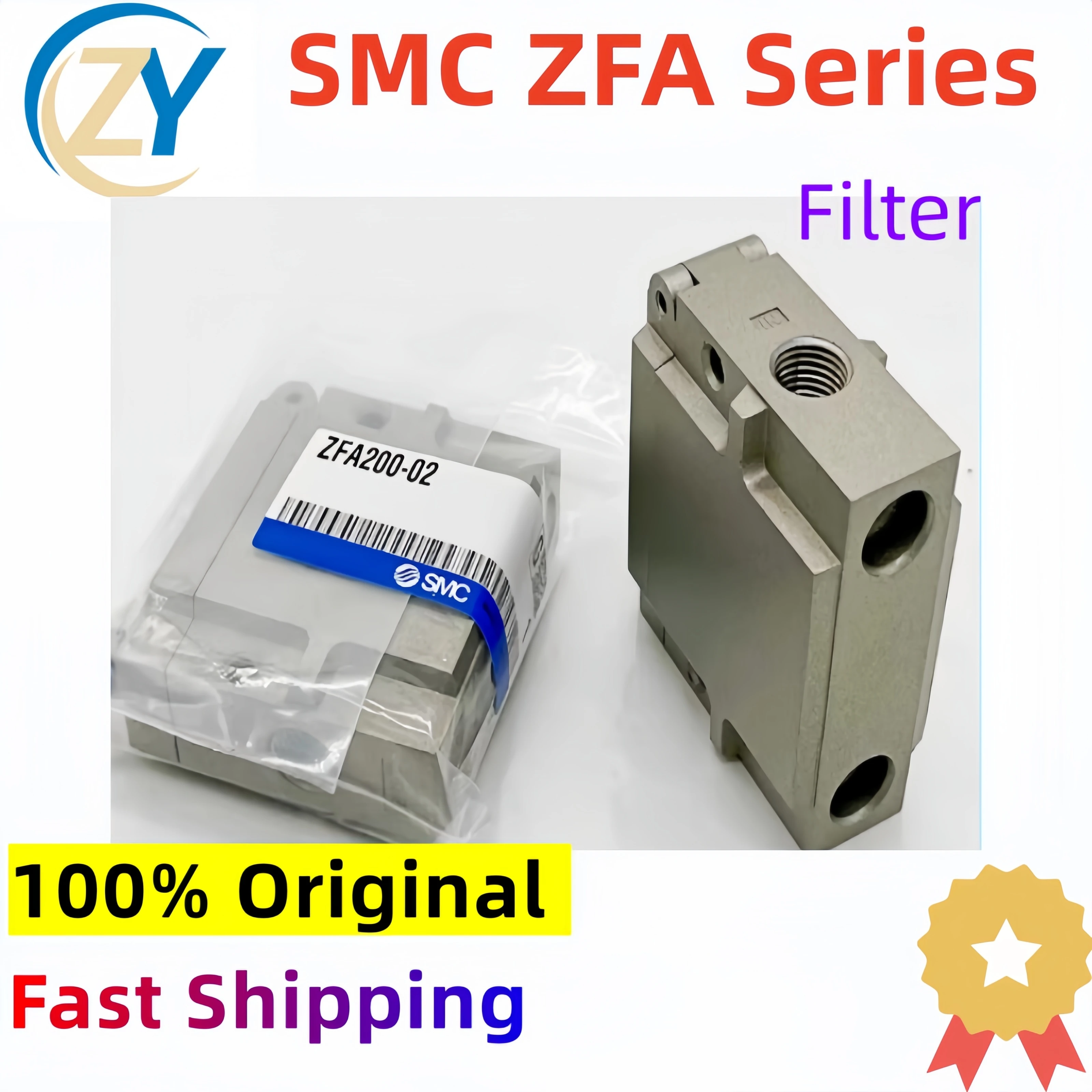 100% الأصلي الجديد تصفية ZFA200 ZFA100-01 01L 01R ZFA200-02 02L 02R LR SMC ZFA سلسلة في المخزون #1