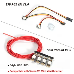 BIGTREETECH MSB / ESB RGB Kit V1.0 Bright RGB LEDs Board Compatible Voron V0 Stealthburner EBB SB2209 CAN 3D Printer Parts
