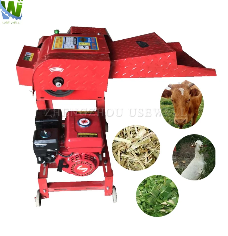 Animal feed mini chaff cutter and grinder electric machine alfalfa chopper chaff cutter Australia agricultural and fodder chaff