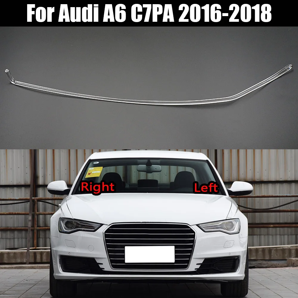 

For Audi A6 C7PA 2016 2017 2018 Low Car Accessories DRL Headlight Light Guide Plate Daytime Running Lights Tube Lamp Bar Strip