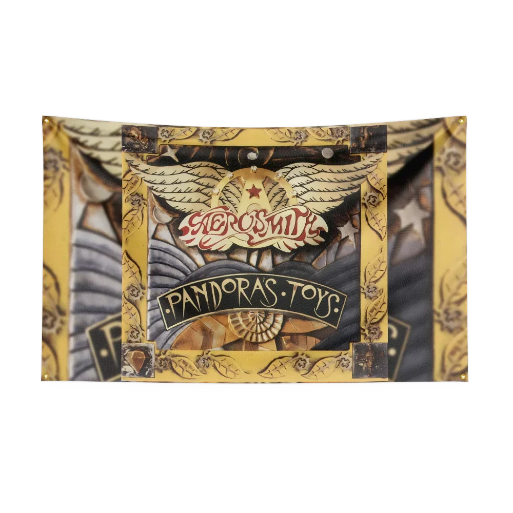 Music BandMusic Band Flag for A-A-er-os-mi-t-h Fans Banner campaign gathering gaming room home ornament Decor Tapestry