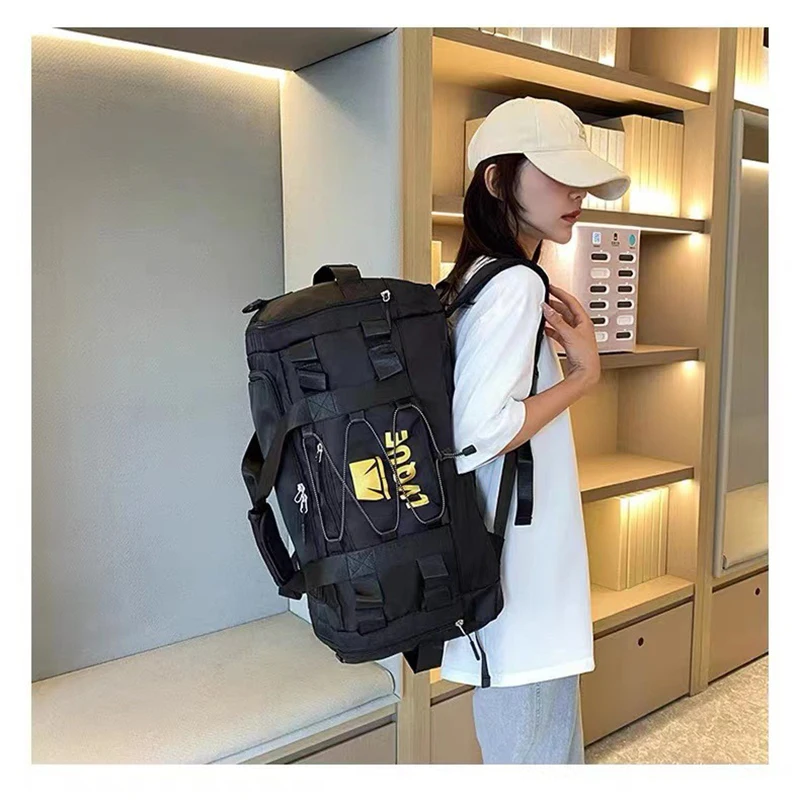 

Travel Tote Travel Duffle Backpack Women Large Capacity Gym Fitness Luggage Business Handbag Trekking Shoulder Sports Bag Men