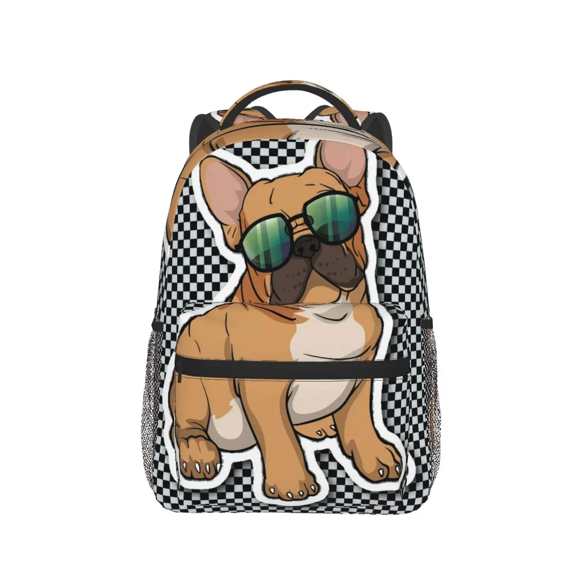 American Bulldog Mochila para Meninas Meninos Viagem Mochila Mochilas para adolescente escola saco