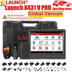 Launch X431 V PRO V 4.0 Professional Diagnostic Tool Full Systems ECU Coding Active Test 30+ Reset Service Launch X431V Scanner