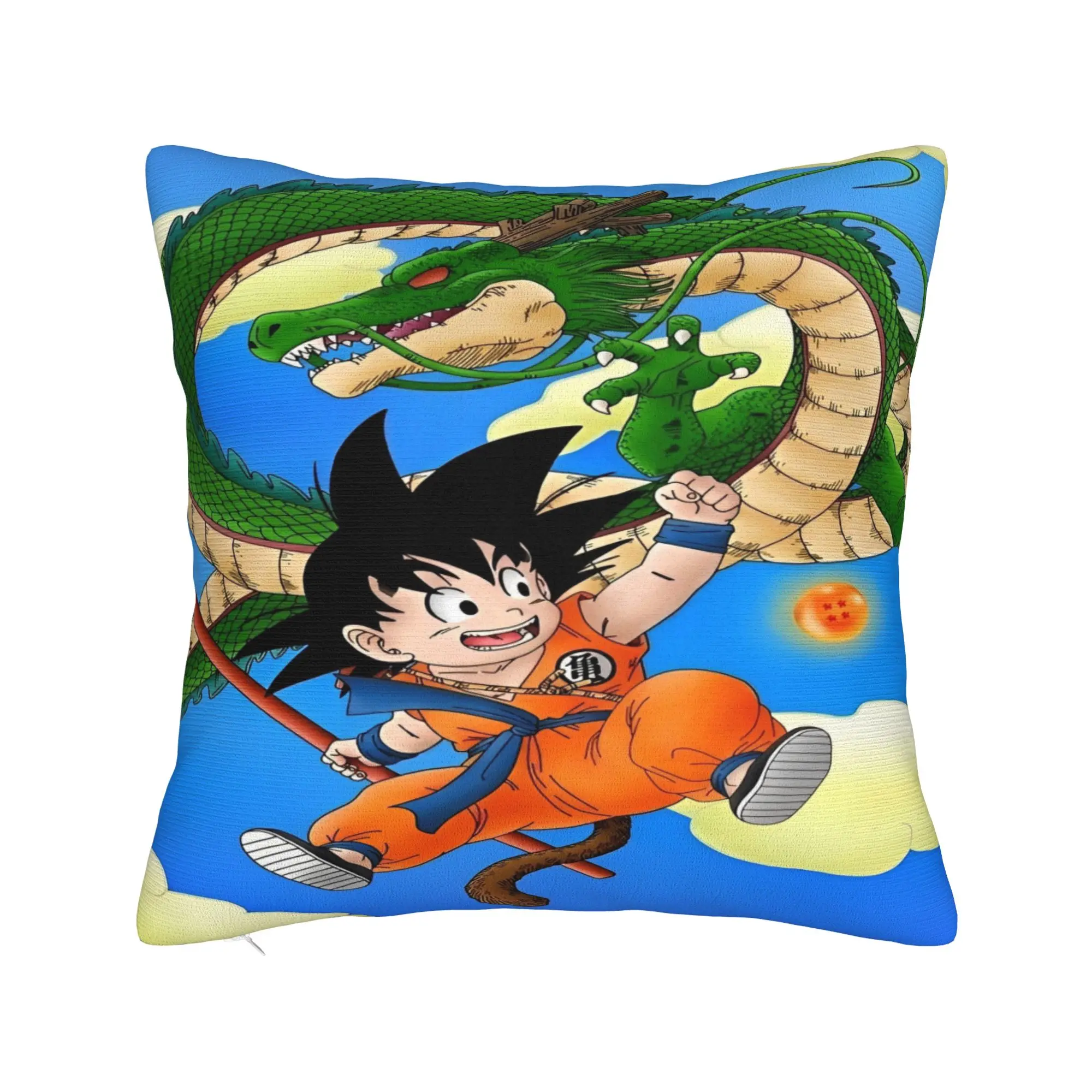 Anime D-Dragons B-Balls (32) Pillow Case  Custom Pillow Cover For Sofa Car Home Decor Retro Trendy Pillowcases