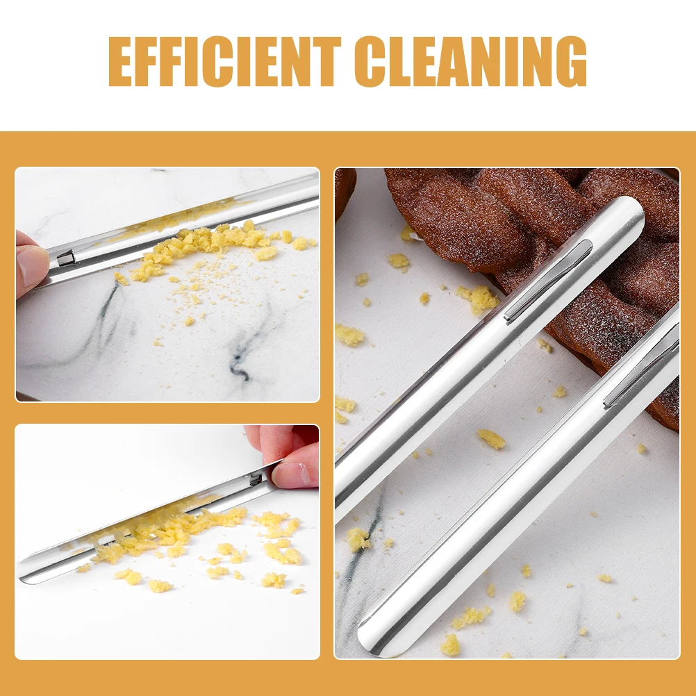 

2 Pcs Server Bread Crumb Cleaning Scraper Dining Table Cleaner Artifact Collector