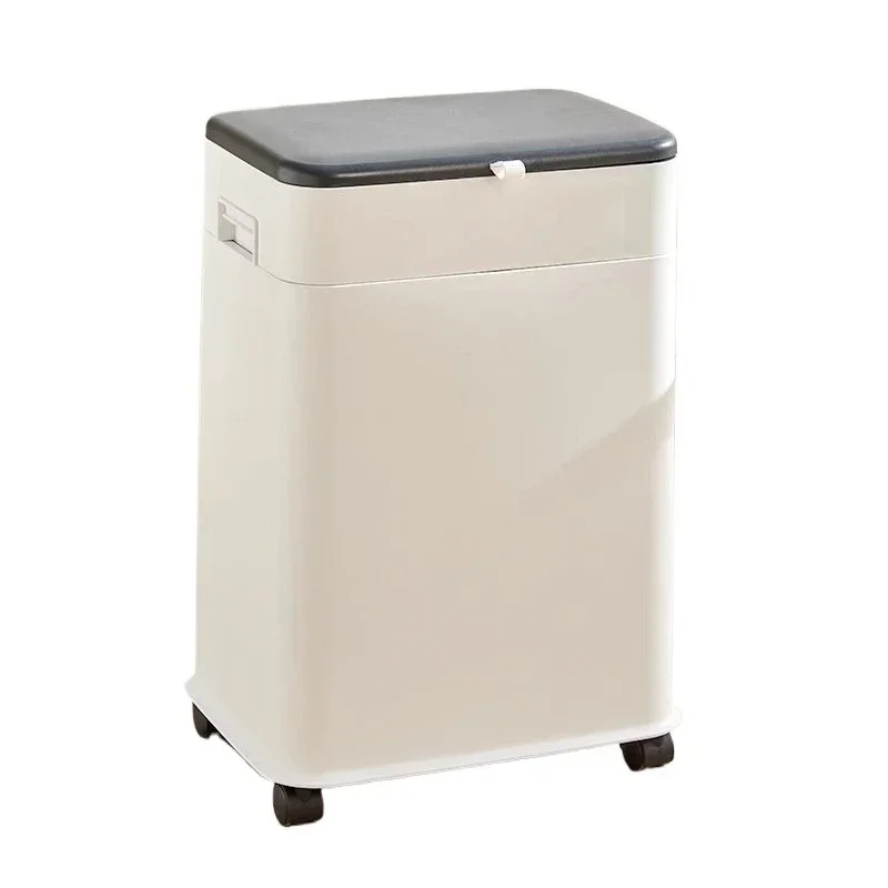 

new living room high model for kitchen trash can, large capacity lifting and retractable removable bucket with lid