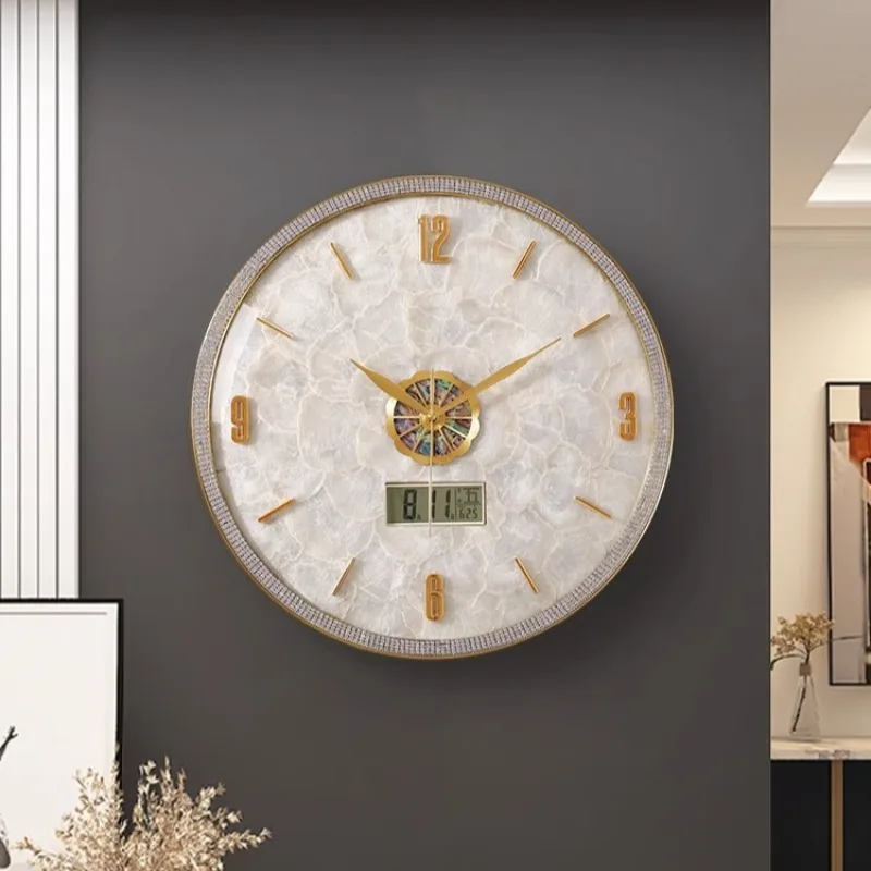 

Aesthetic Unique Wall Clock Restaurant Classic Luxury Design Wall Clock Italy Art Reloj De Pared Para Salon Decorativo Decor