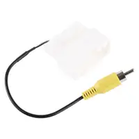 Arnés de cámara de respaldo estéreo para coche, adaptador de cableado RCA, Cable de vídeo apto para Chrysler 200 300 Dodge Caravan Journey Jeep Commander