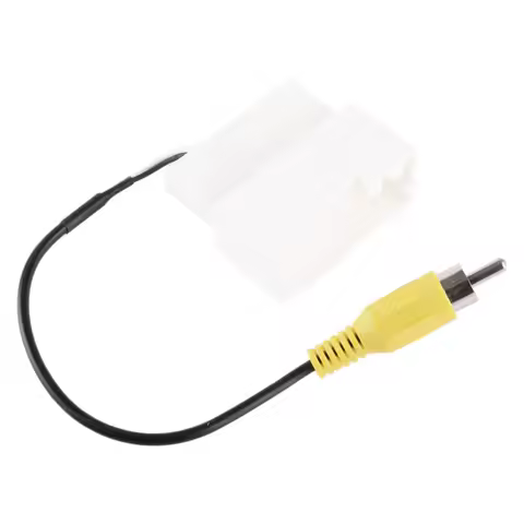 Car Stereo Backup Camera Harness RCA Wiring Adapter Video Cable fit for Chrysler 200 300 Dodge Caravan Journey Jeep Commander