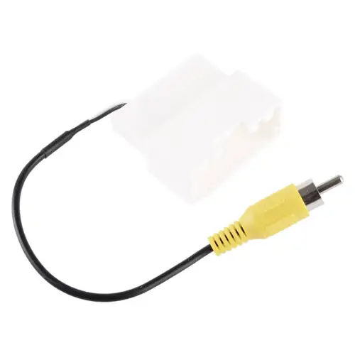 Arnés de cámara de respaldo estéreo para coche, adaptador de cableado RCA, Cable de vídeo apto para Chrysler 200 300 Dodge Caravan Journey Jeep Commander