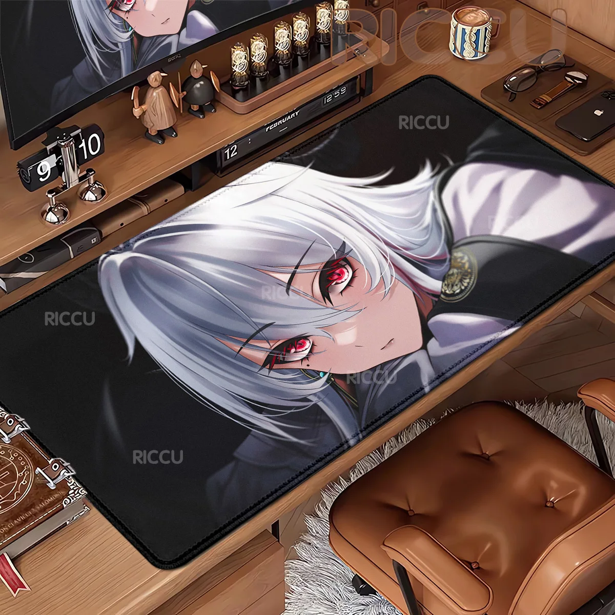 

Wuthering Waves Mouse Pad Anime Girl Zani Kawaii Mousepad Office PC Print Keyboard Pad Laptop Gaming Accessories Desktop Mat XXL