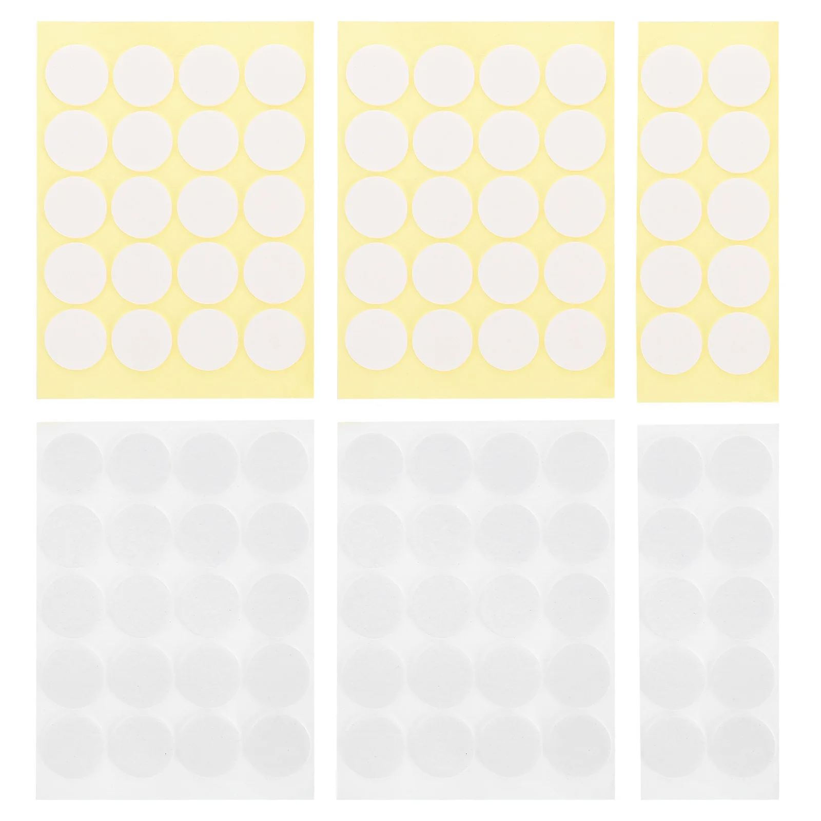 

100Pcs Wick Stickers Foam Double Sided Tape Strong Adhesion for Soy Beeswax Coconut Wax Container Candles